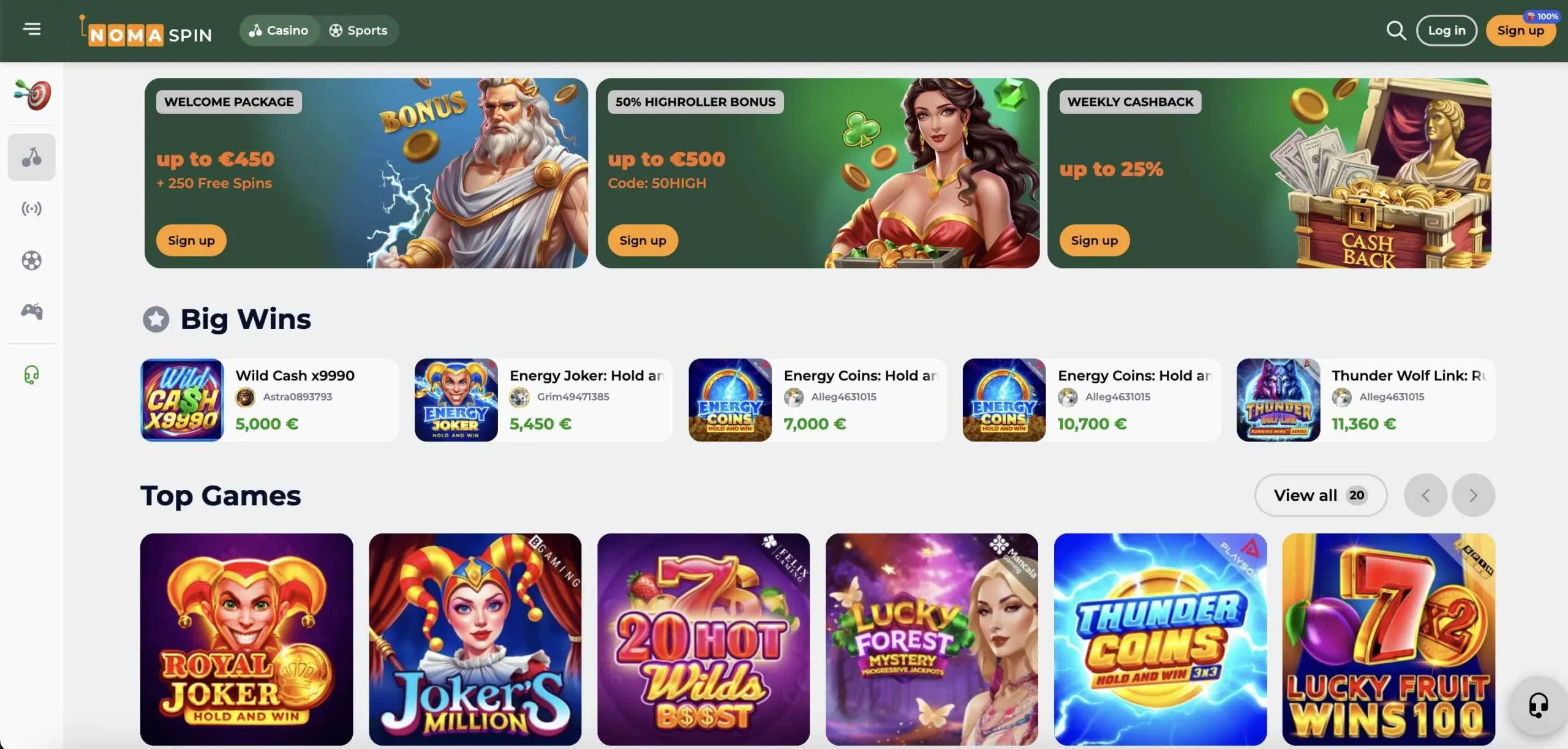 Nomaspin Casino voor Nederlandse Spelers image 1
